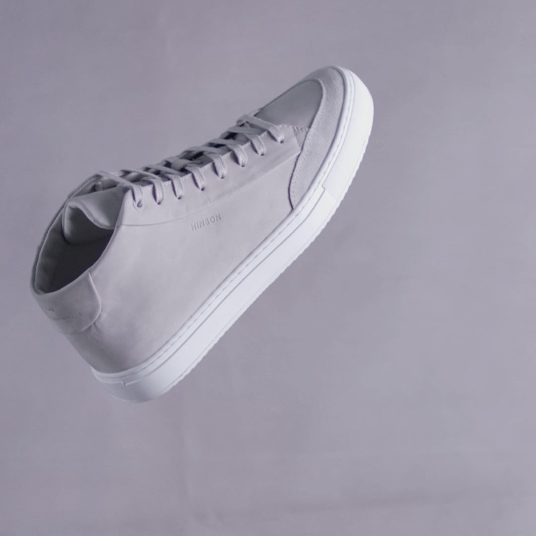 SORREN SINNET HIGH Lt Grey Leather Nubuck