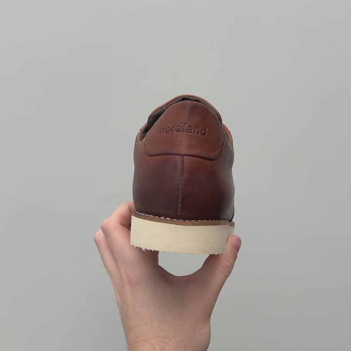 RAVAL SNEAKER Tan Leather