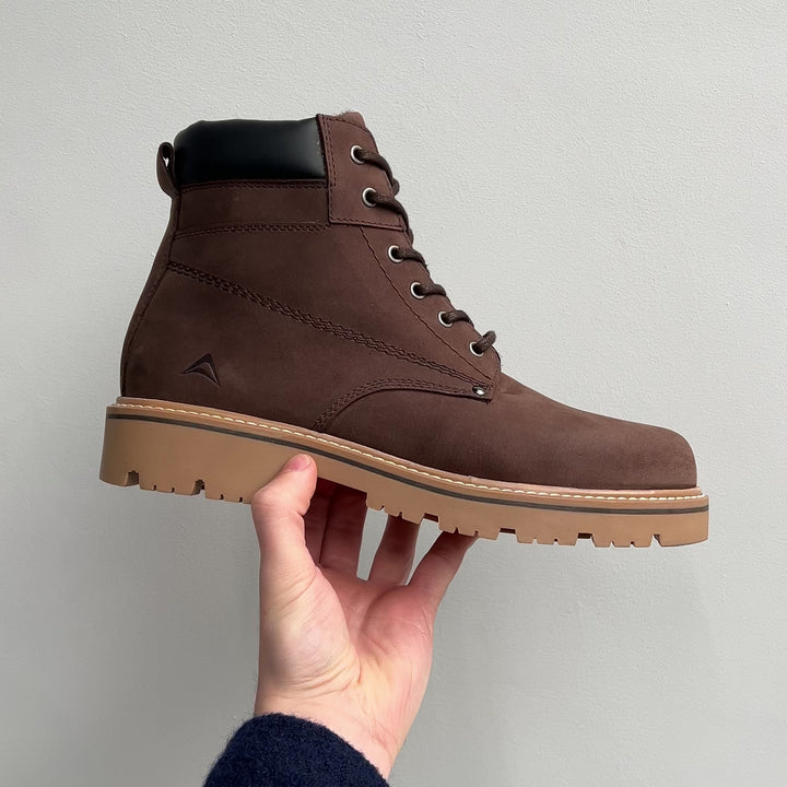 NEW THUNDER BOOT Brown Oil Nubuck