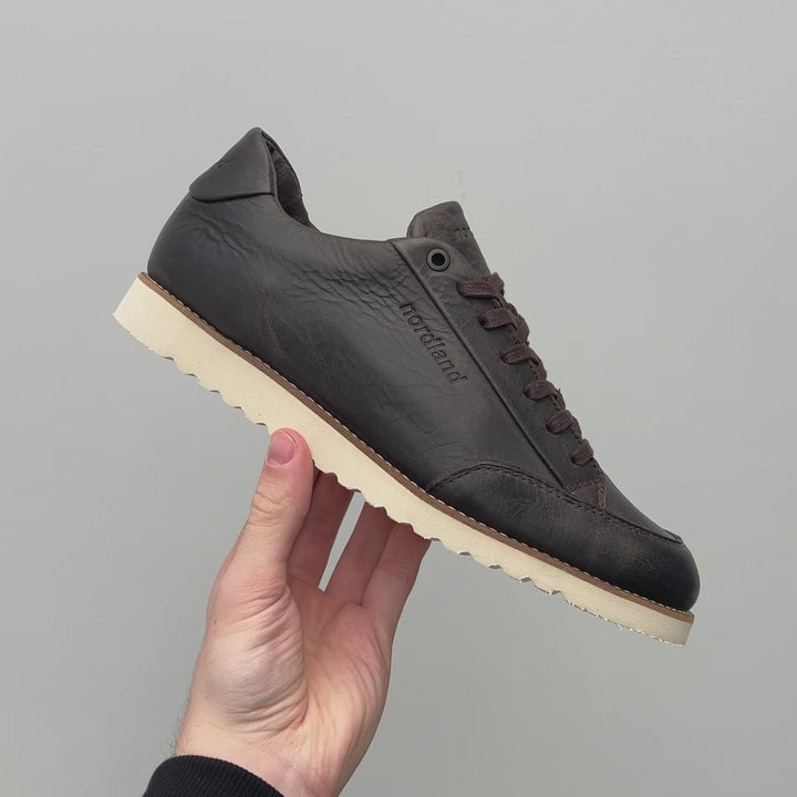 RAVAL SNEAKER Dk Brown Leather