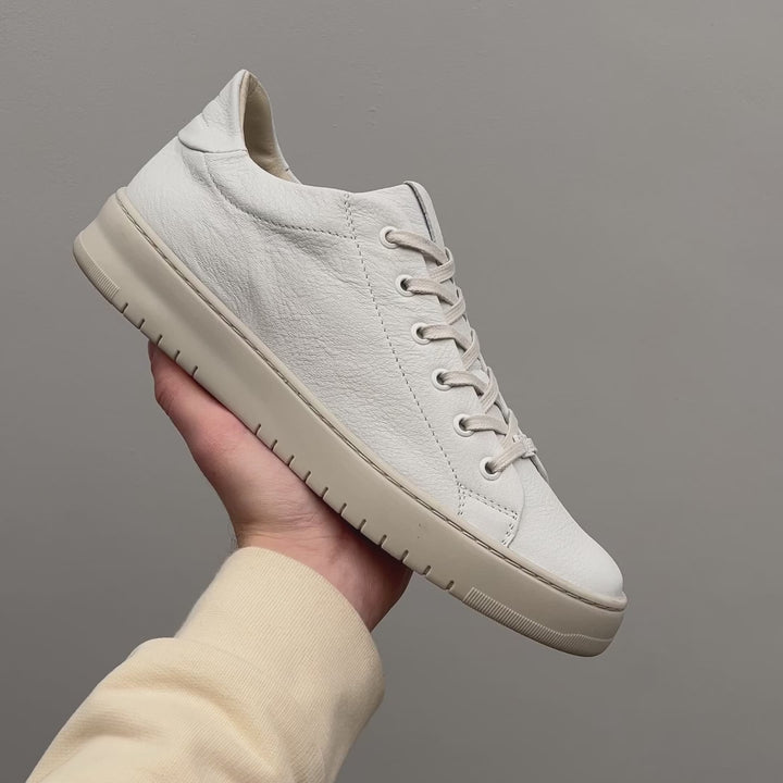 BENNET CITY LOW White Leather