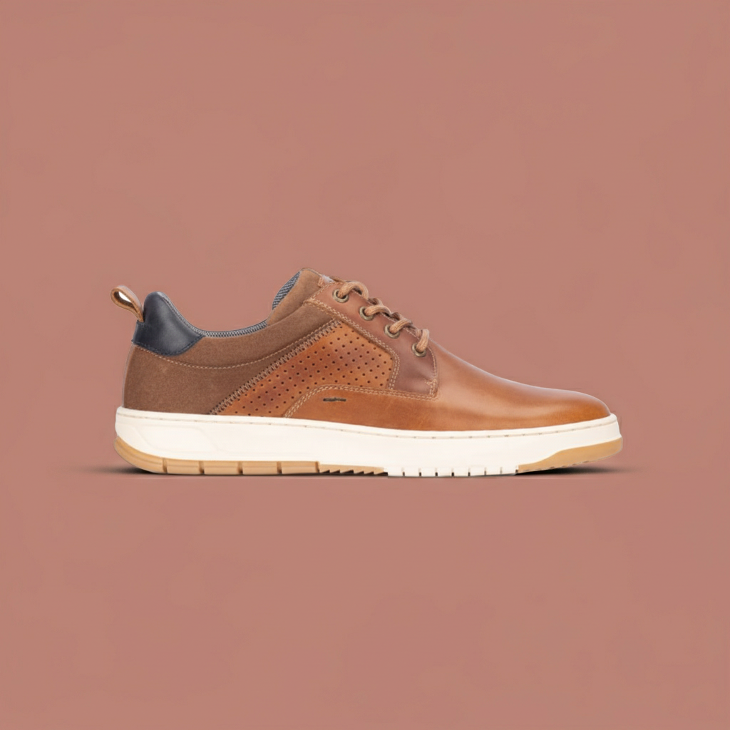 Jim sneaker Cognac piele