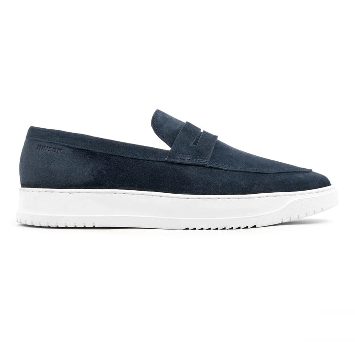 PALMER LOAFER Dk Blue Suede