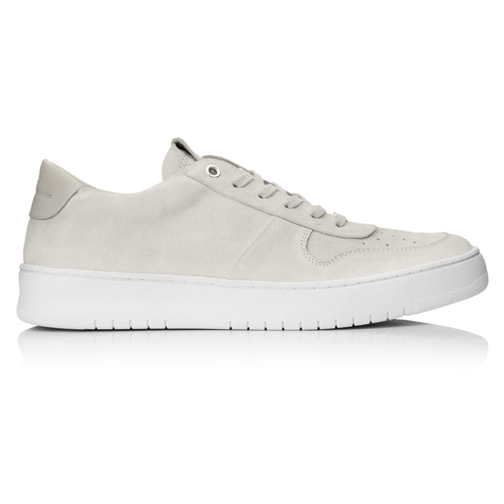 BENNET GETAWAY LOW White Leather Suede
