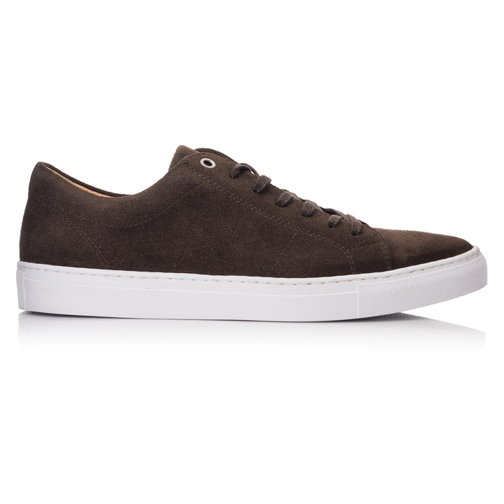 VELO SNEAKER ECO Dk.brown Suede Leather