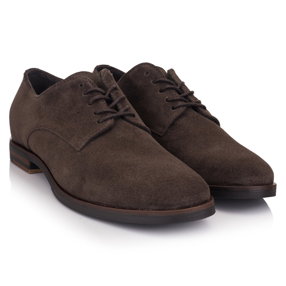 OMNIO Pantof Maro | Lidia Gibson Dk.Brown Suede Leather - f
