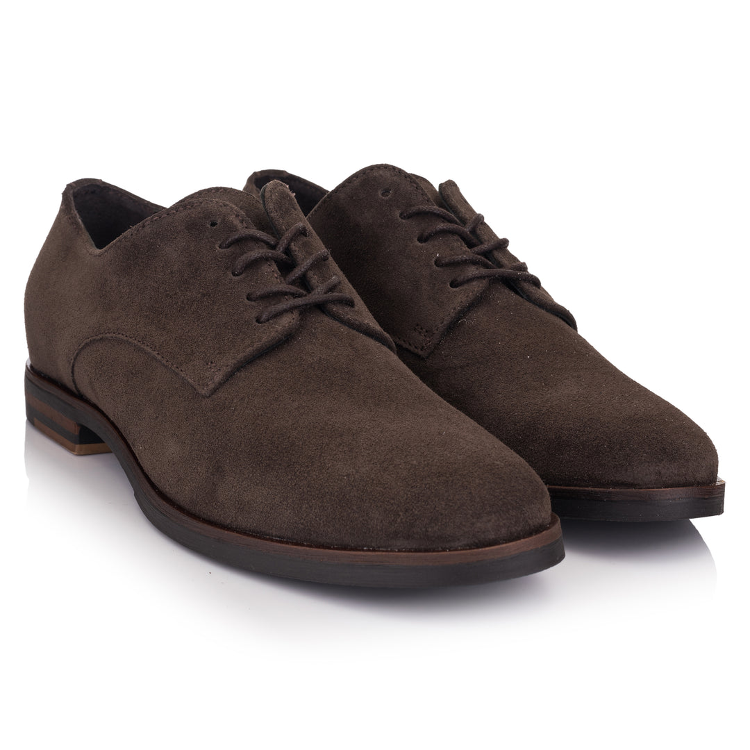 OMNIO Pantof Maro | Lidia Gibson Dk.Brown Suede Leather - f