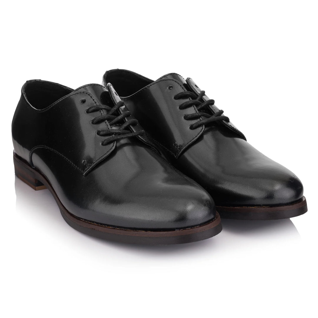 LIDIA GIBSON Platin Patent Leather