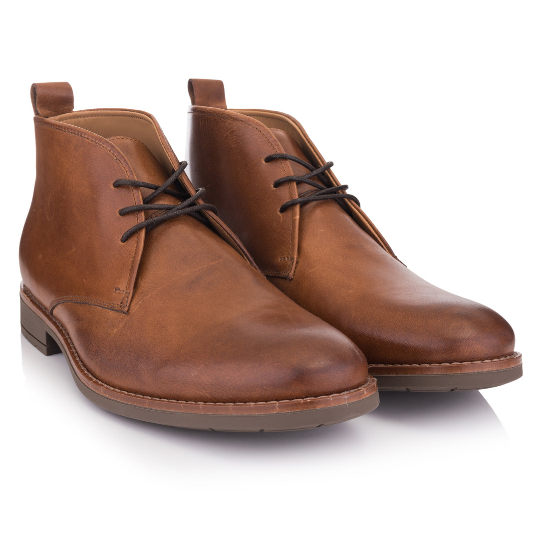 OMNIO Ghete Maro | Batavia Chukka 2 Bruciatto Leather Waxy-F