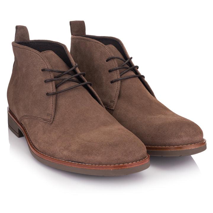 OMNIO Ghete Maro | Batavia Chukka 2 Brown Leather Suede-F