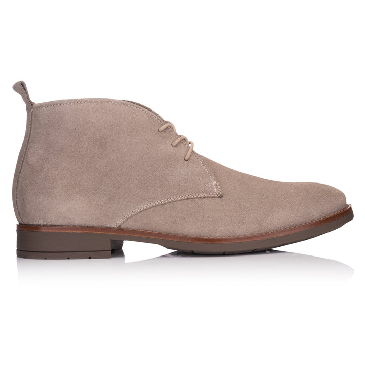 BATAVIA CHUCKA 2 Beige Leather Suede