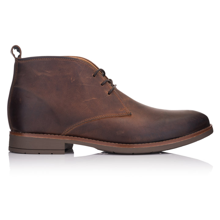 BATAVIA CHUCKA 2 Cognac Leather Pull up