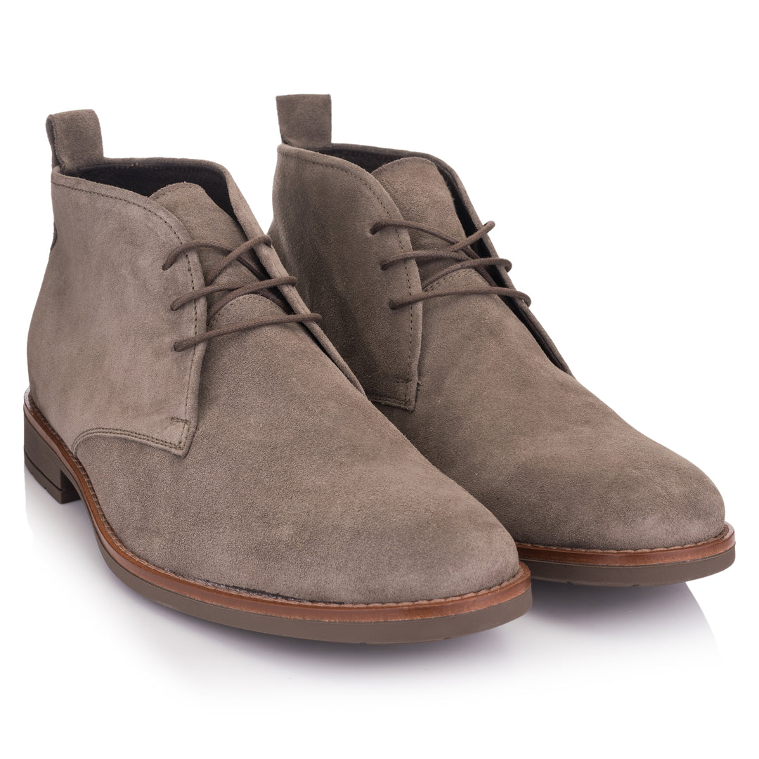 OMNIO Ghete Bej | Batavia Chukka 2 Khaki Leather Suede-F