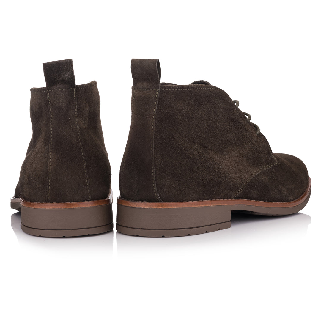 OMNIO Ghete Maro | Batavia Chukka 2 Olive Leather Suede-B