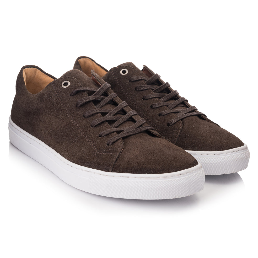 VELO SNEAKER ECO Dk.brown Suede Leather