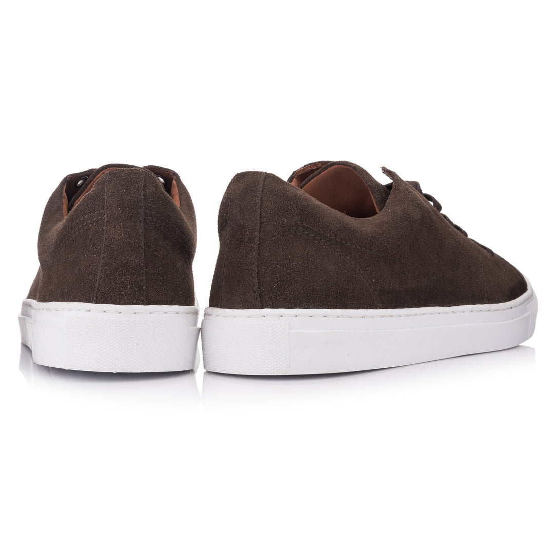 VELO SNEAKER ECO Dk.brown Suede Leather