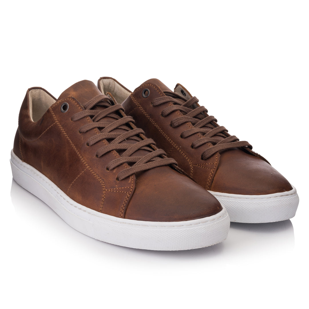 OMNIO Sneaker Maro | Velo Sneaker Eco Tan Waxy Leather - f