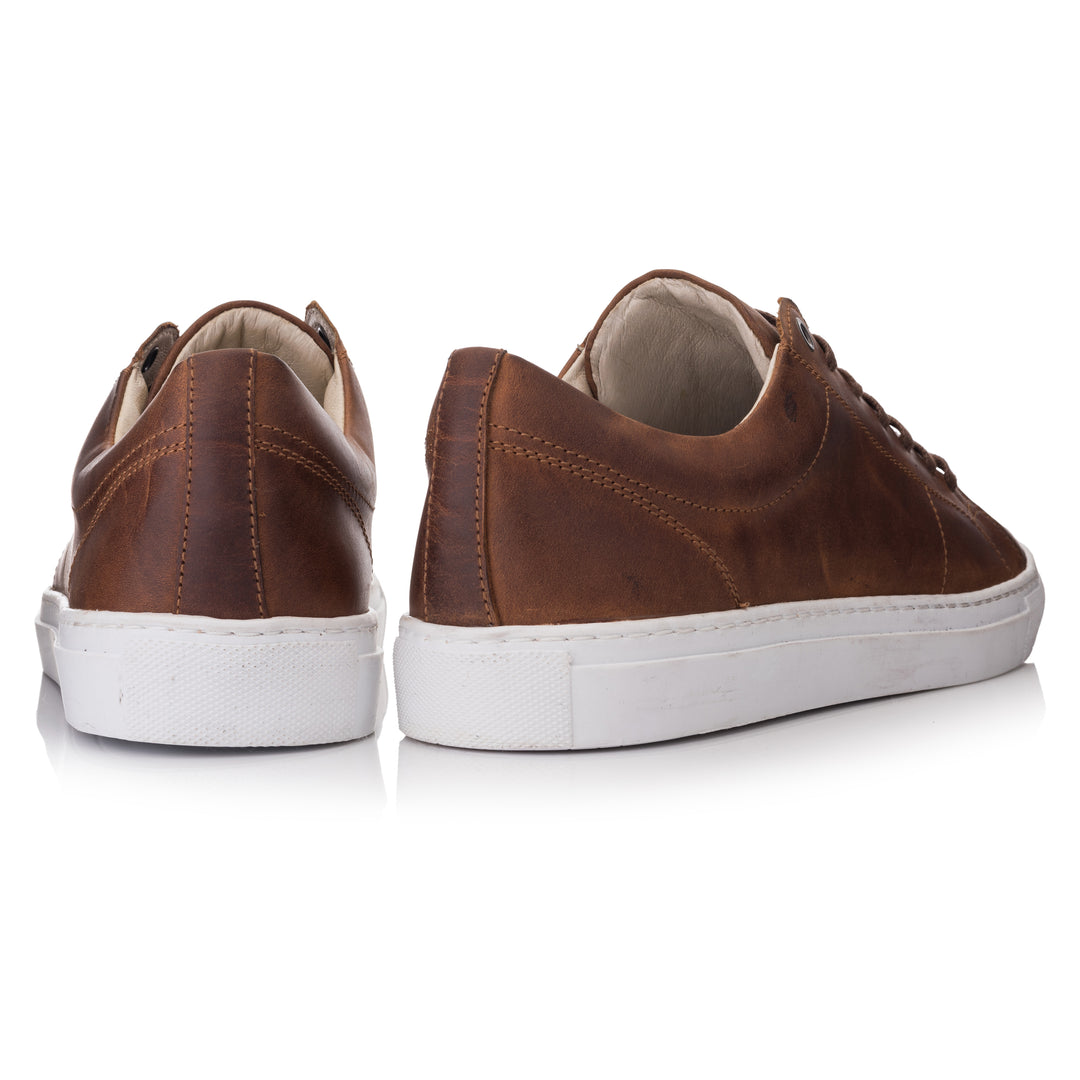OMNIO Sneaker Maro | Velo Sneaker Eco Tan Waxy Leather - b
