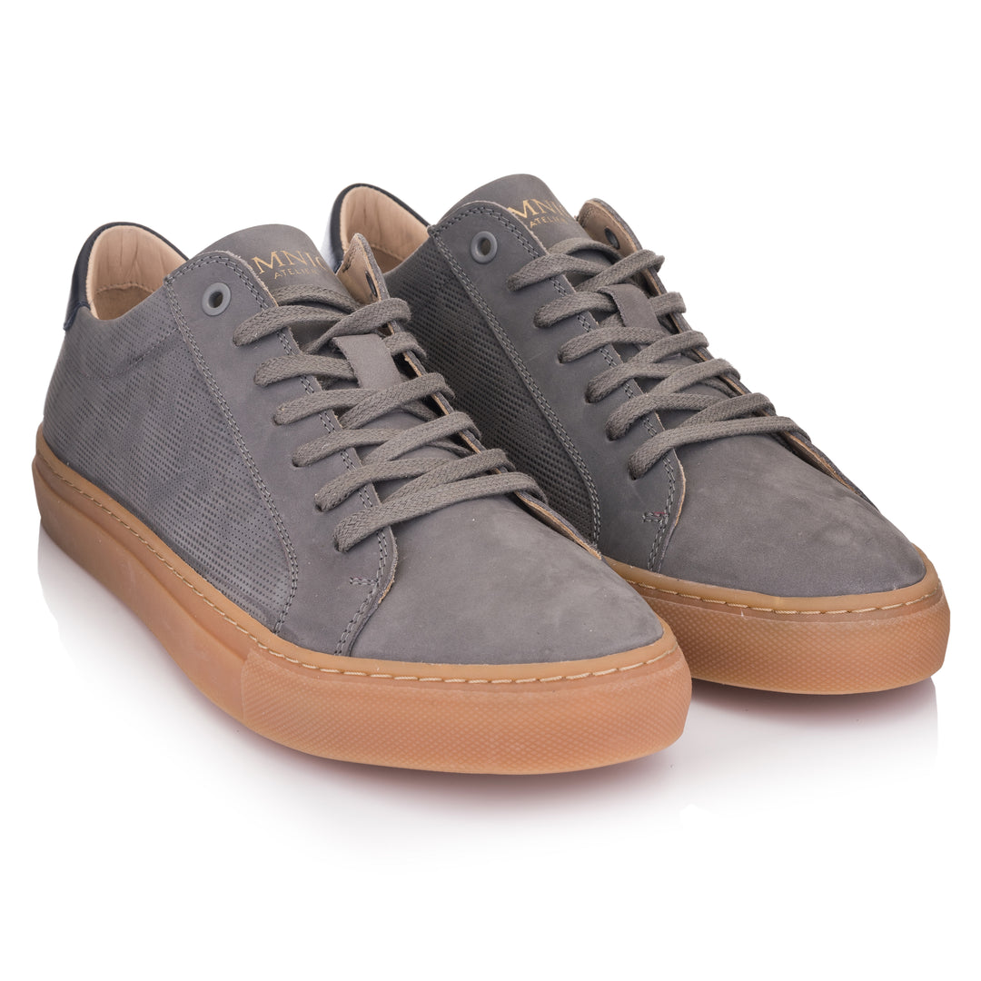 OMNIO Sneaker Gri | Veneto Regal Low Griggio/Navy Camo - f