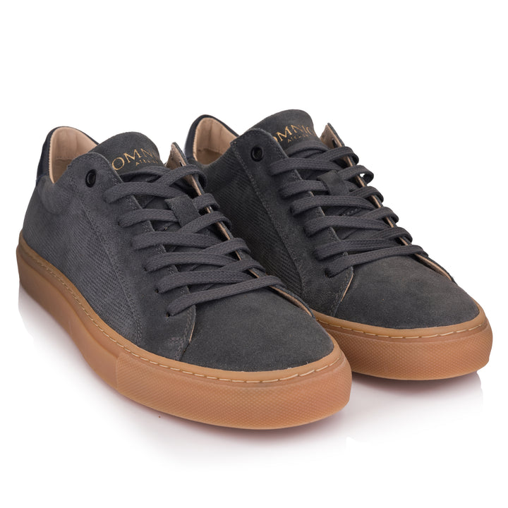 OMNIO Sneaker Gri | Veneto Regal Low Shark/Navy Camo - f