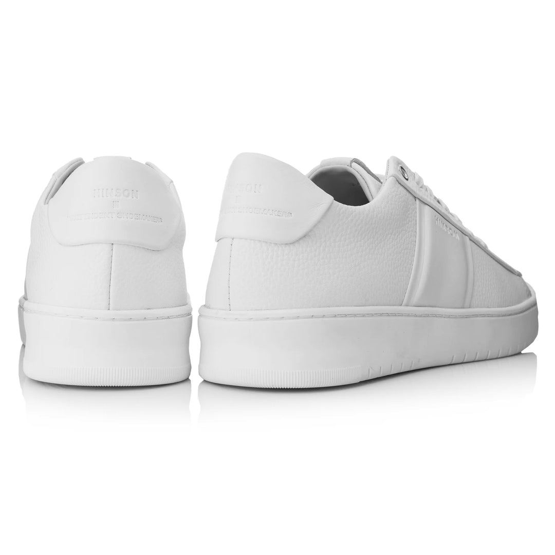 BENNET STR LOW WHITE FM LEATHER MILLED