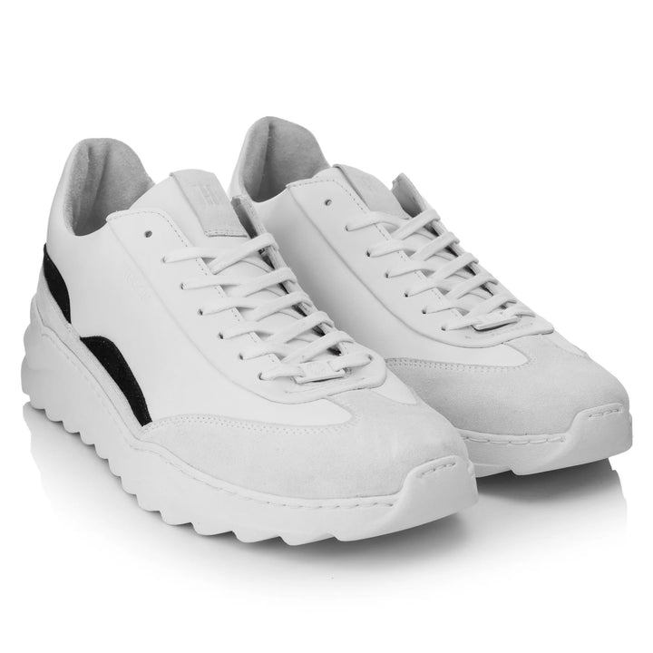 VIITOR TRACK LOW White/Black Leather