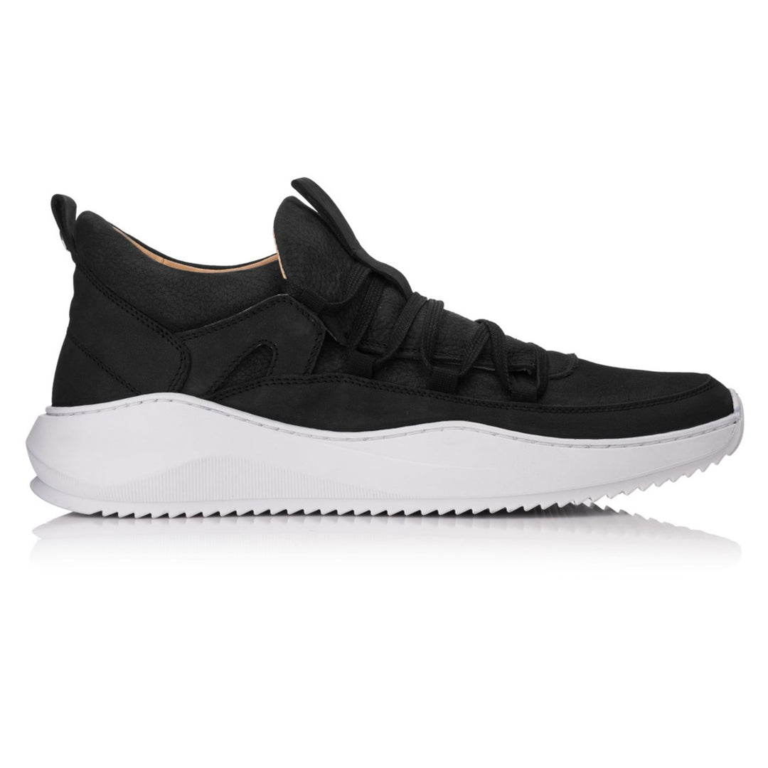 HINSON Sneaker Negru | Pace Vantage Black - Nubuck - s