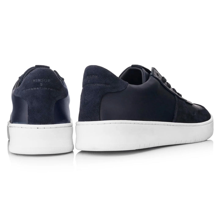 BENNET SONDER LOW Navy LS Leather Milled