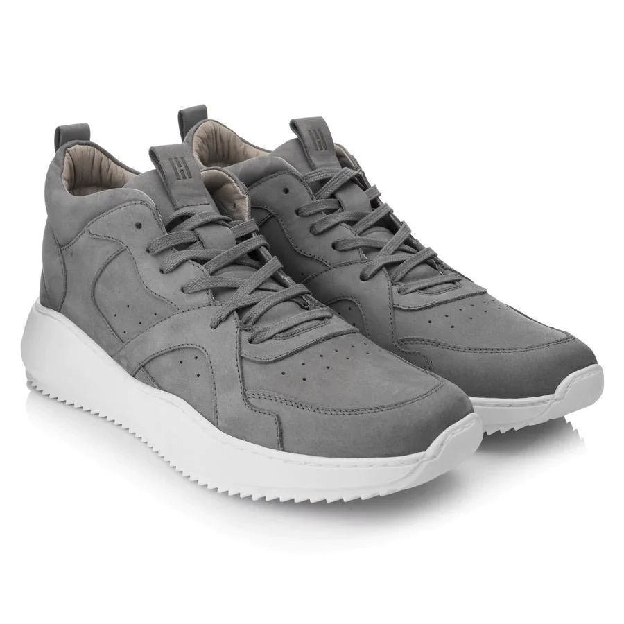 PACE RUNNER Grey - Nubuck