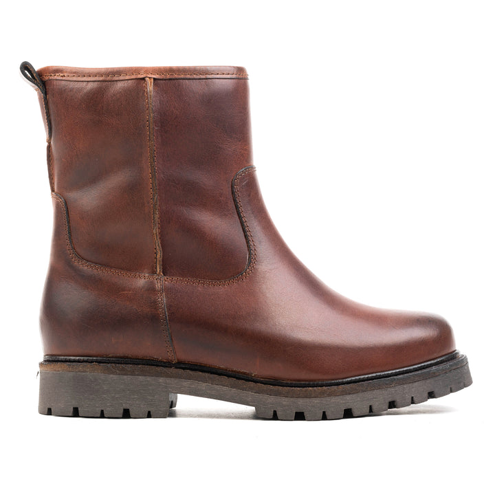 MONTANA LD WARM MID BOOT Chestnut Leather