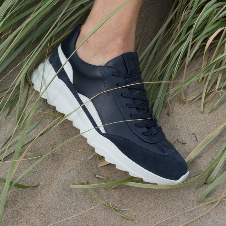 VIITOR TRACK LOW Dk Blue/White Combination