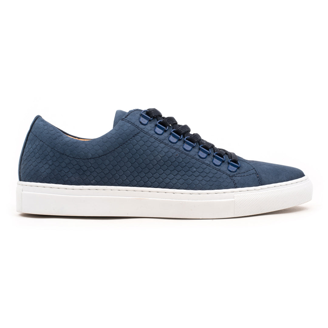 VELO SNEAKER ECO Dk.blue Embossed Leather