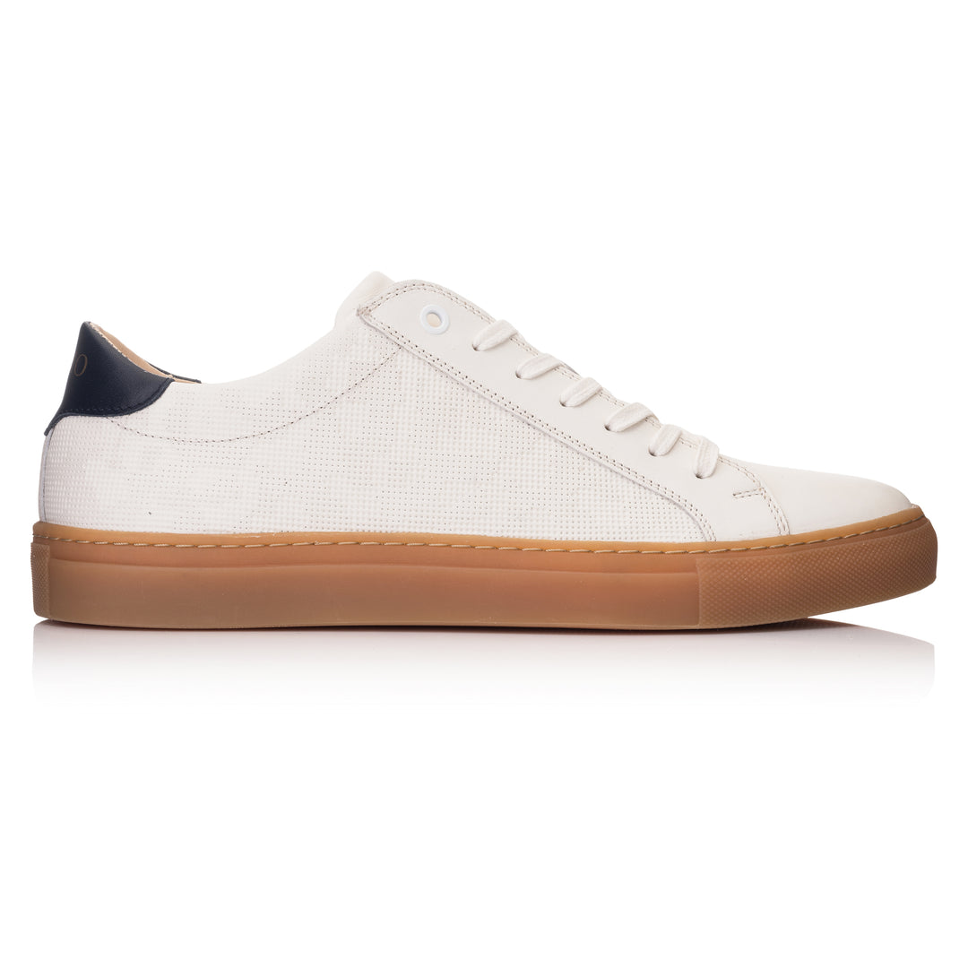 OMNIO Sneaker Alb | Veneto Regal Low Off White/Navy Camo - s