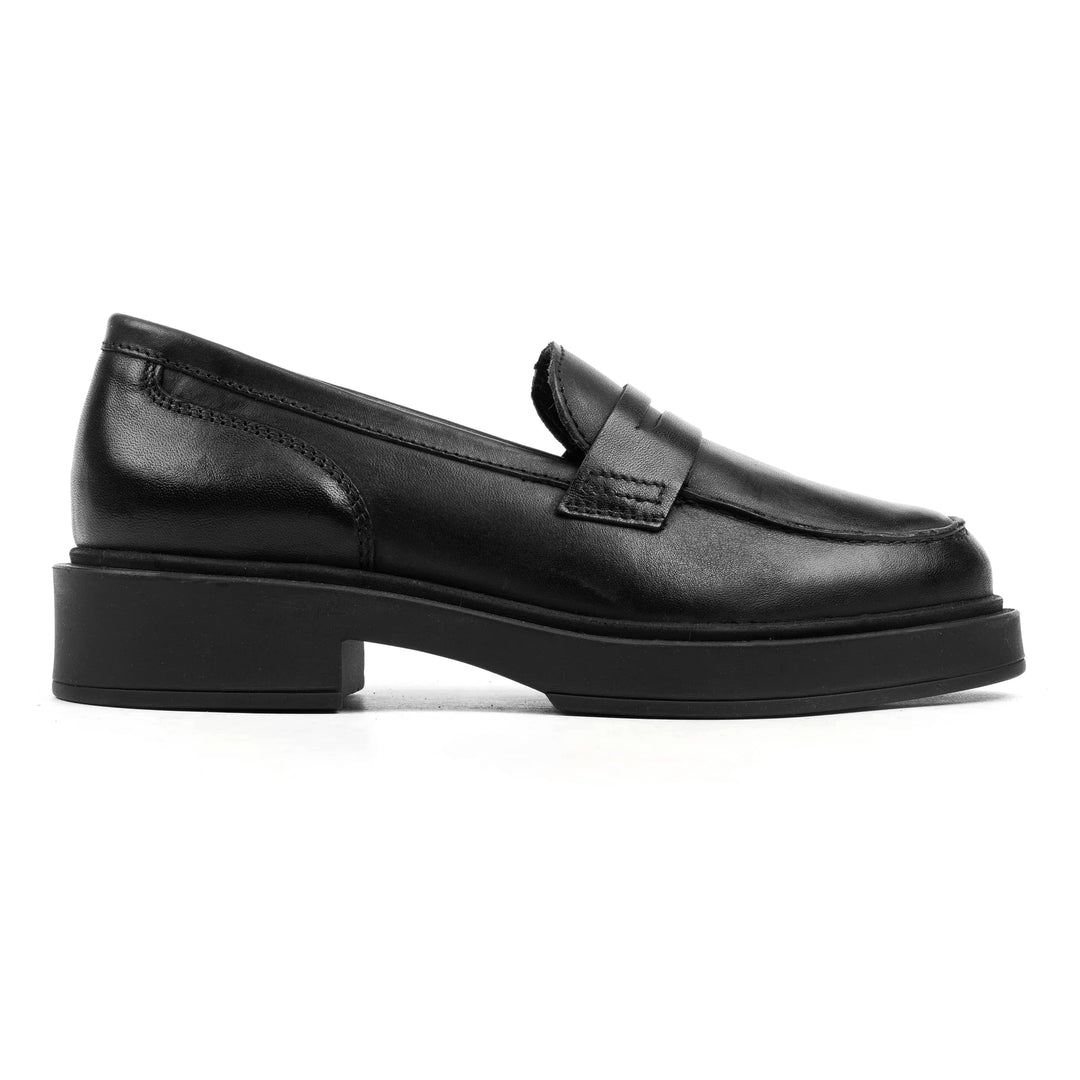 KALIE LOAFER Black Leather