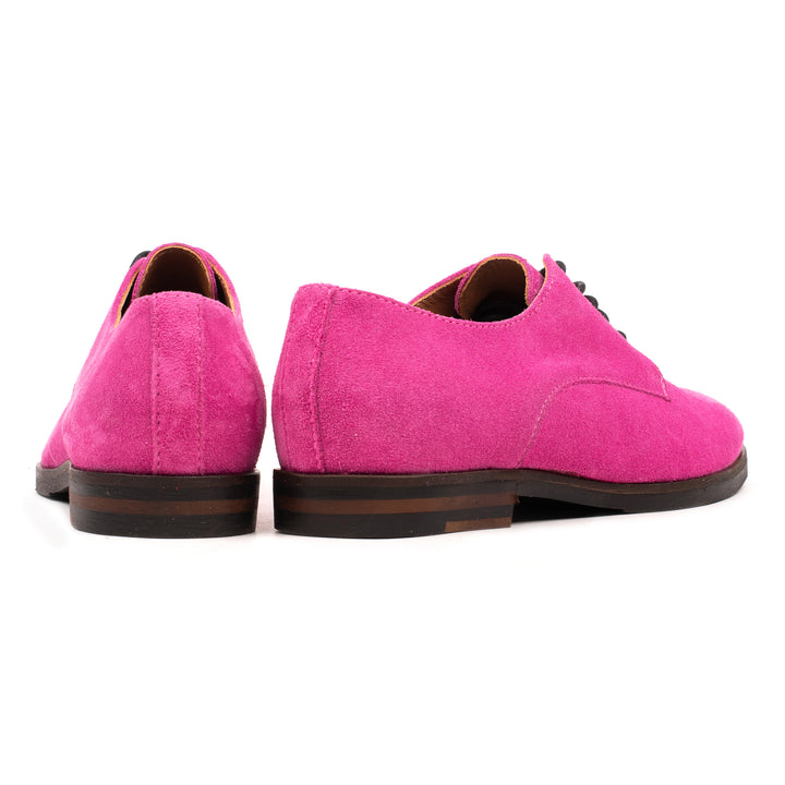 OMNIO Pantof Fuchsia | Lidia Gibson Passion Leather Suede - b
