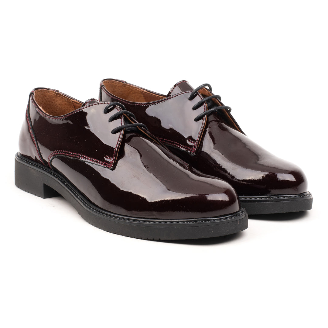 VIENA DERBY Bordo Patent