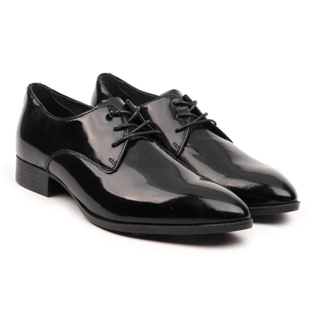 COLLETTE DERBY Black Patent