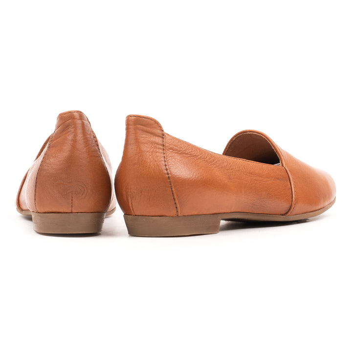 PREP CAPE LOAFER Cognac Leather Milled
