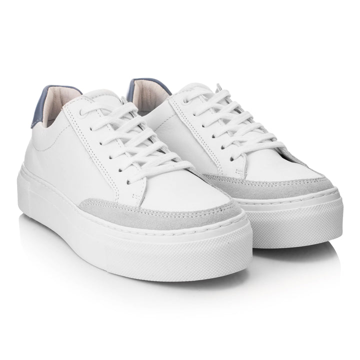 CAYENNE RETRO LOW White Leather