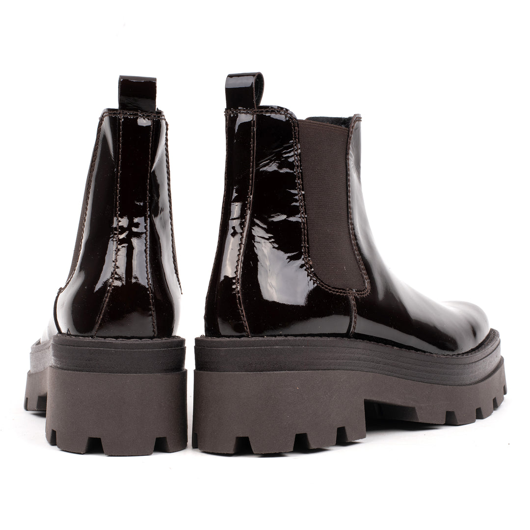 PANAMERA SHORT CHELSEA Tdm Leather Patent