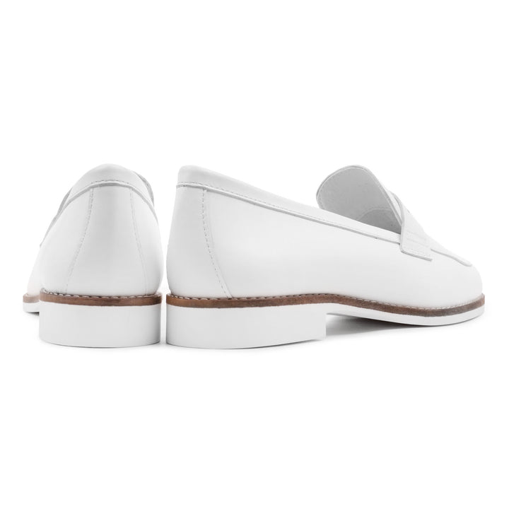 CODE LOAFER White Leather
