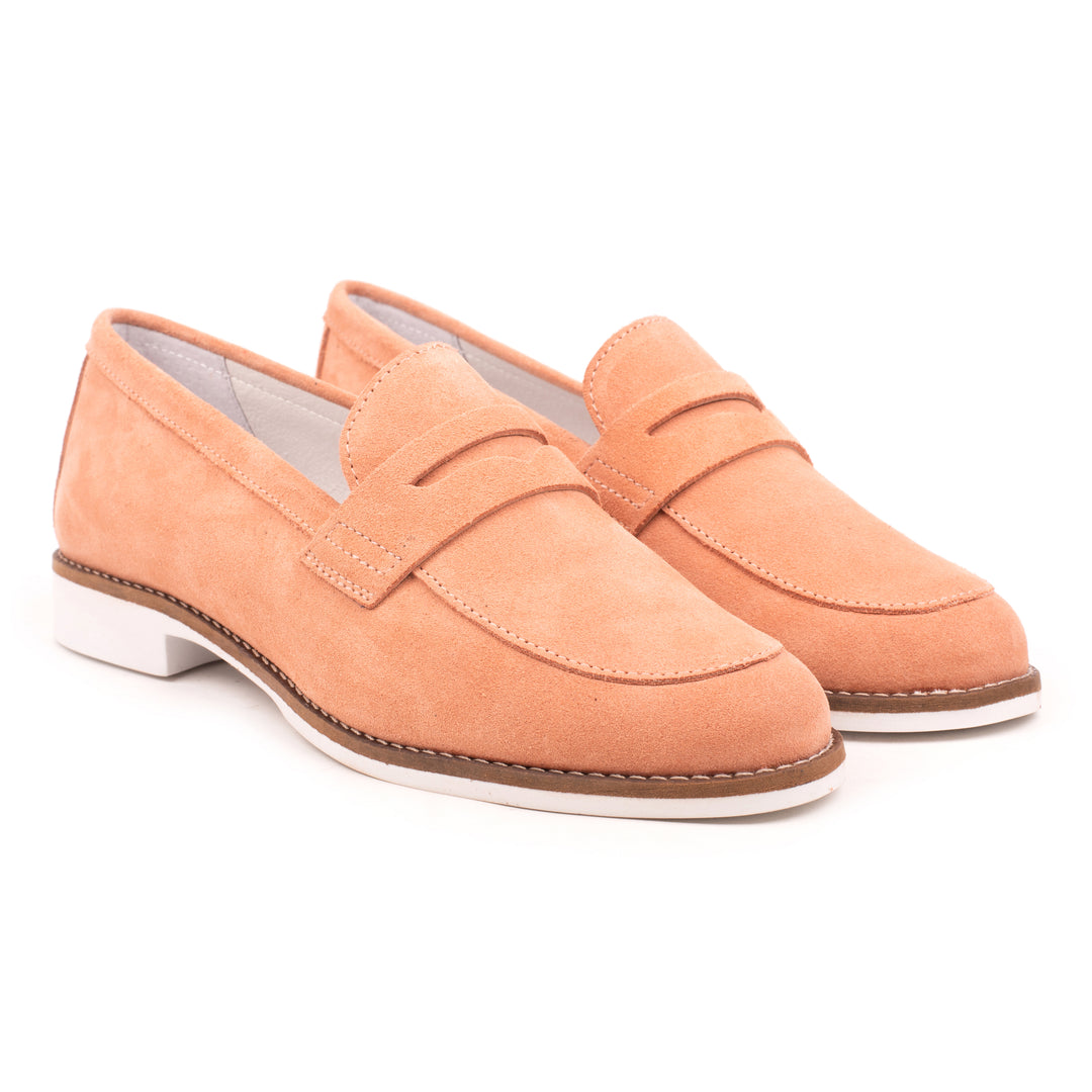 CODE LOAFER Lt Orange Suede