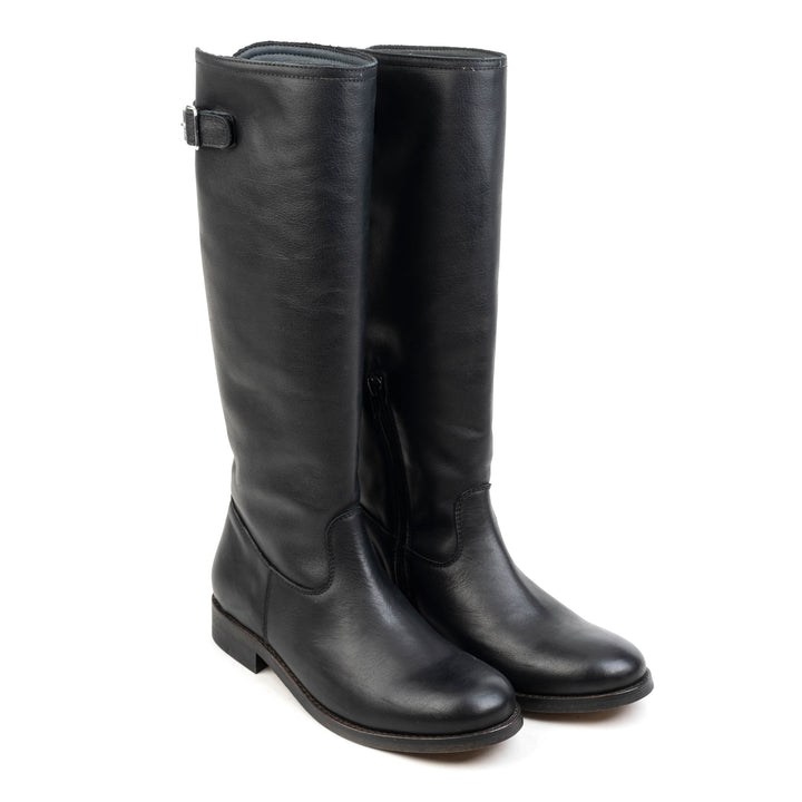 SARTO HIGH BOOT Black Leather