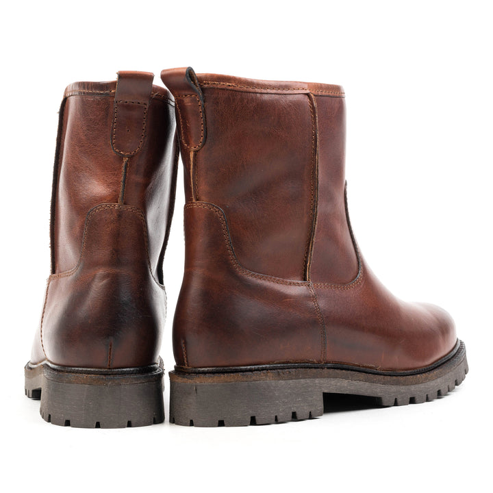 MONTANA LD WARM MID BOOT Chestnut Leather