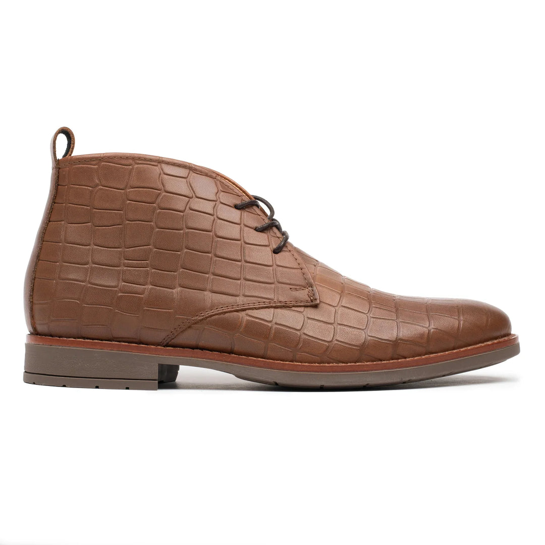 BATAVIA CHUCKA 2 Coda Cognac Embossed Leather