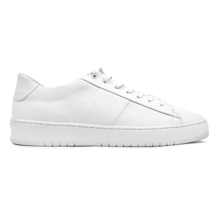 BENNET PADDED LOW White Leather