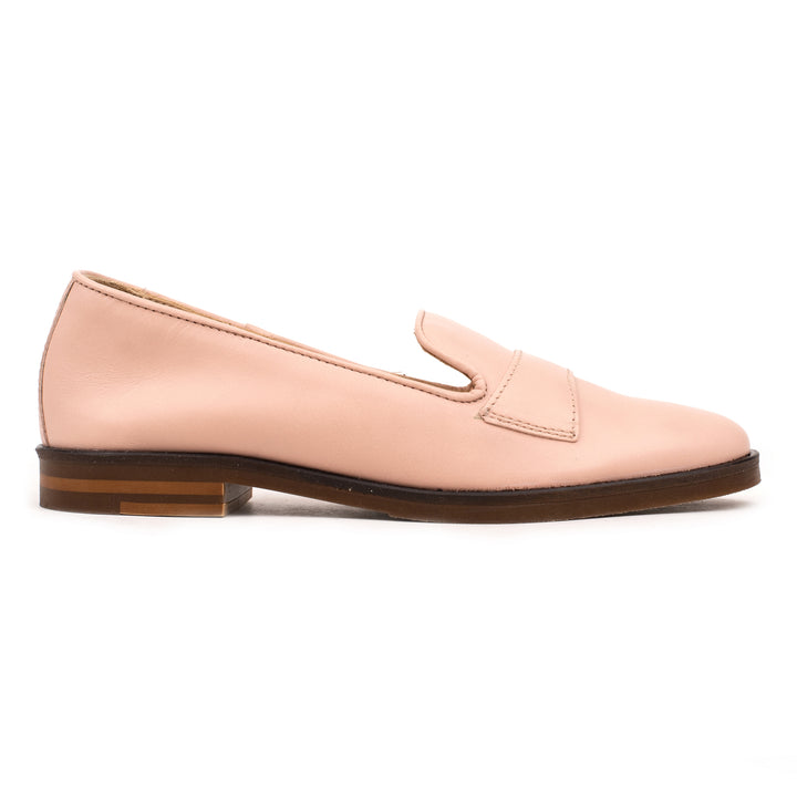 LEONA LOAFER STRAP Pink Leather