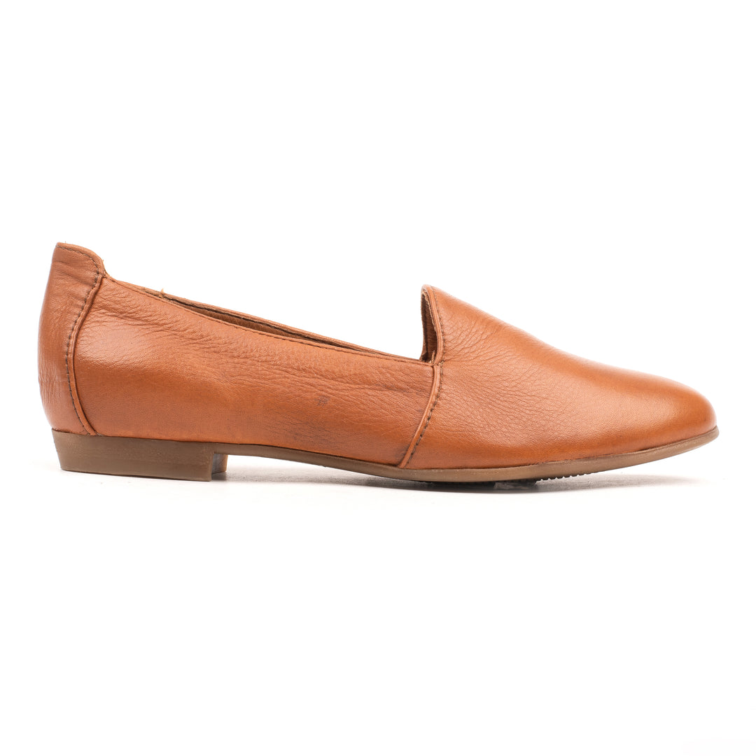 PREP CAPE LOAFER Cognac Leather Milled