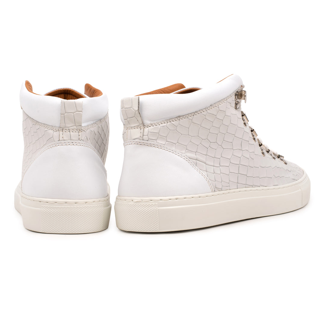 HINSON Sneaker Alb | Veneto Hiking Mid White - b