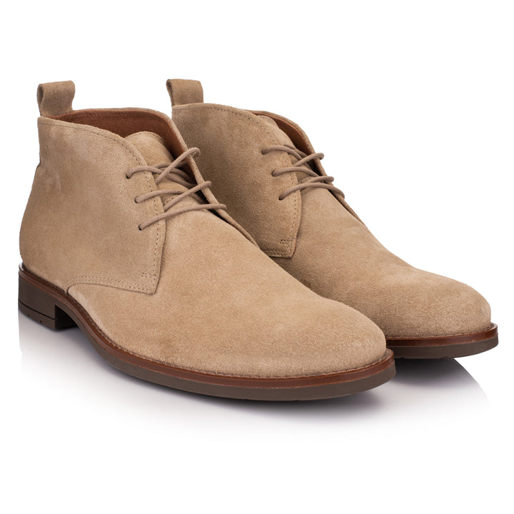 OMNIO Ghete Bej | Batavia Chukka 2 Sand Leather Suede-F